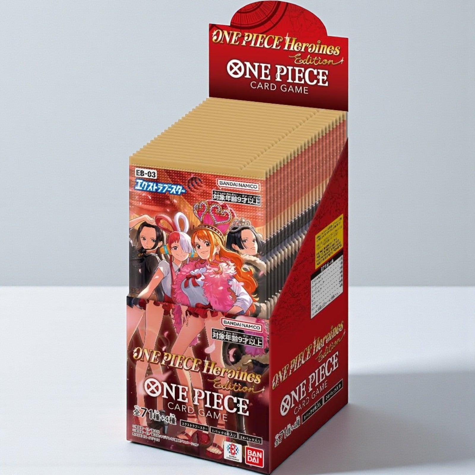 Japanese One Piece Card Game: Memorial Collection (EB-03) "Heroines" Booster Box