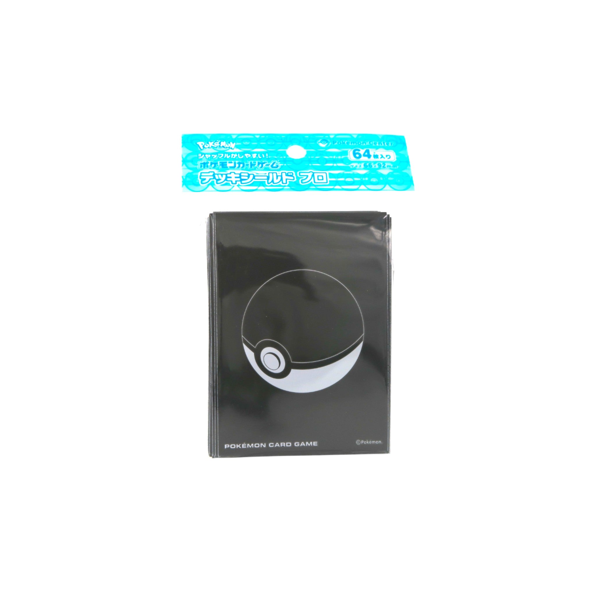 Pokémon Center Japan: Deck Shield Pro - Poké Ball (64 Sleeves)