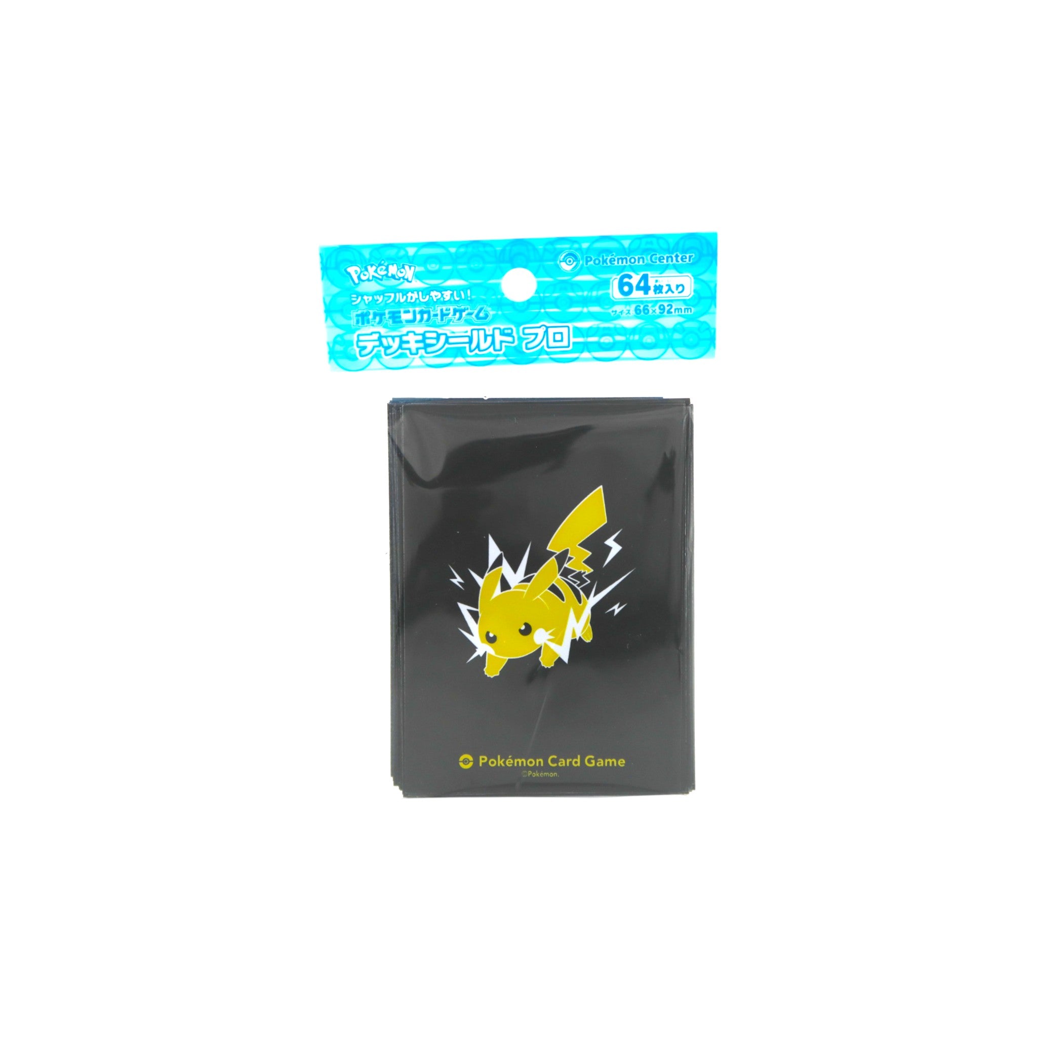 Pokémon Center Japan: Deck Shield Pro - Pikachu (64 Sleeves)
