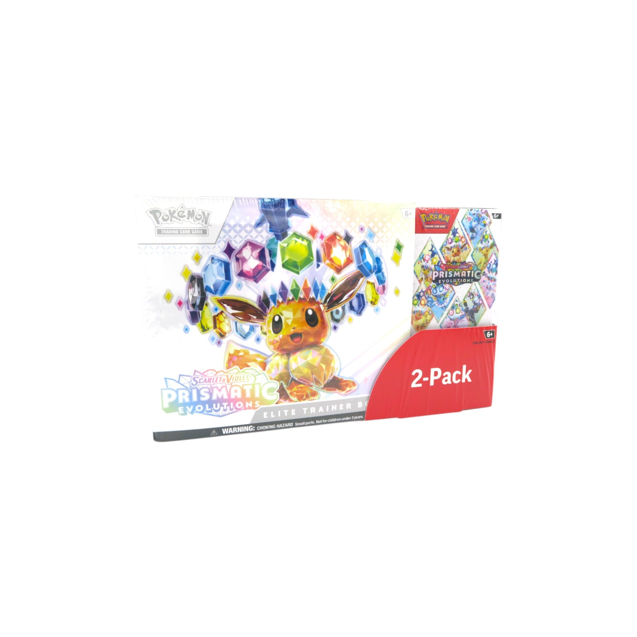 Pokémon TCG: Prismatic Evolutions Costco Bundle (1 ETB + 1 Booster Bundle)