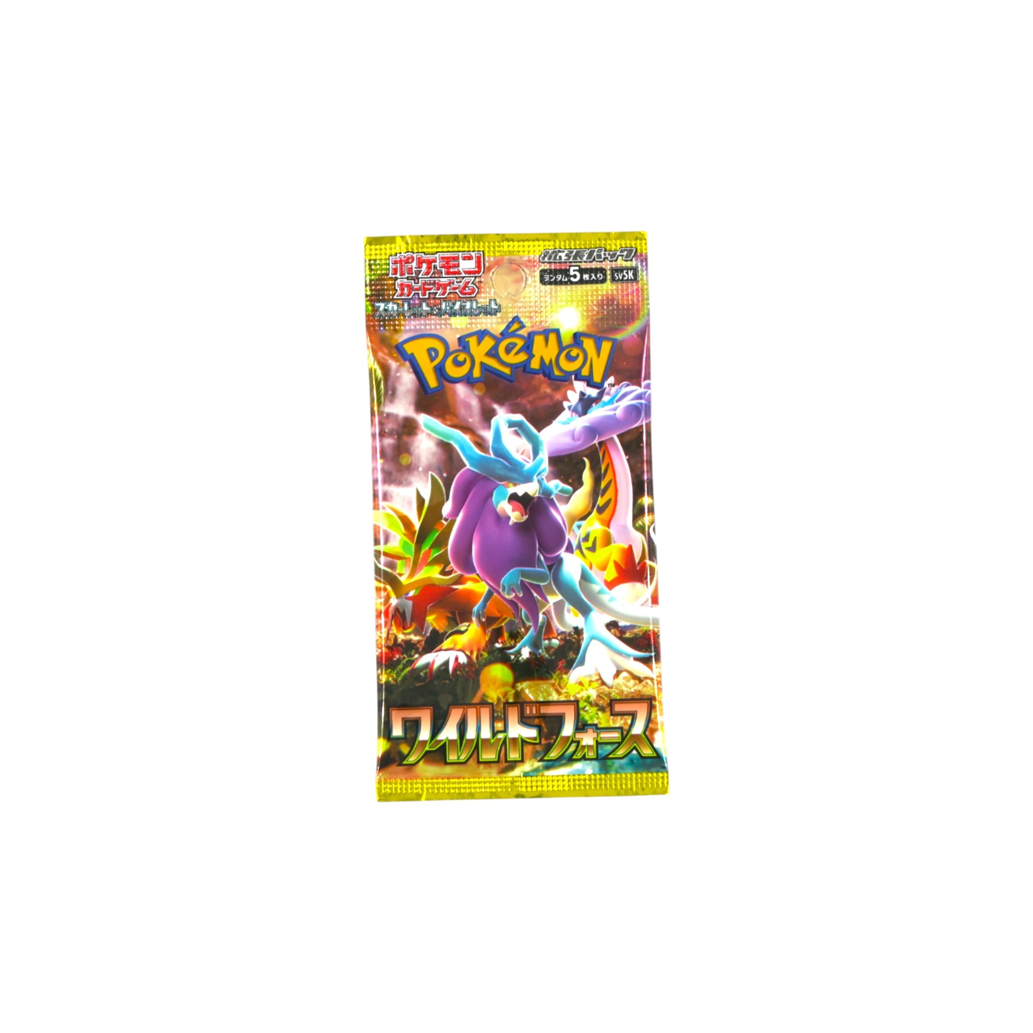 Pokémon TCG: Wild Force Booster Pack (SV5K) (Japanese)