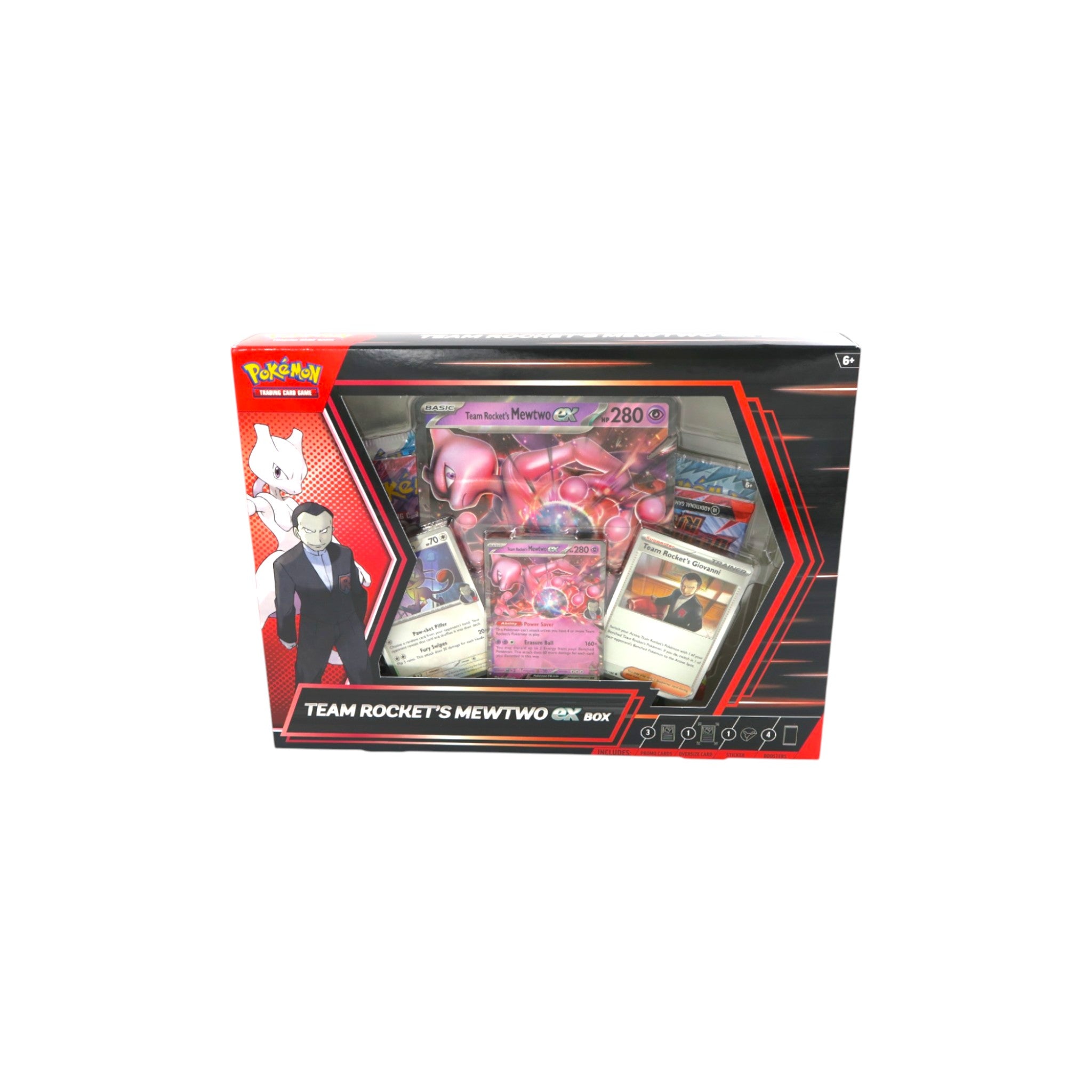 Pokémon TCG: Team Rocket's Mewtwo ex Box
