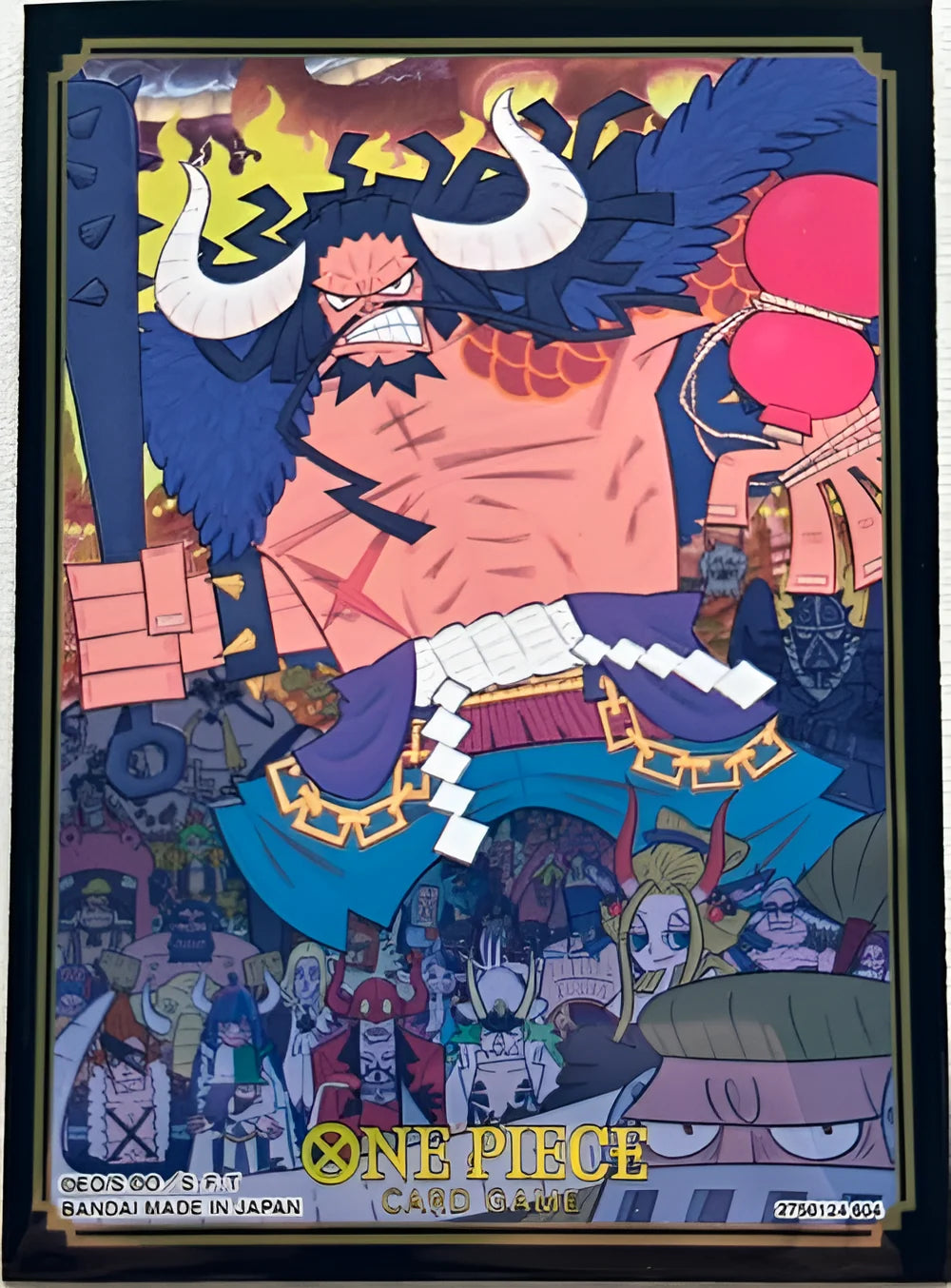 One Piece JP Official Store Edition Vol. 1 Kaido Card Sleeves