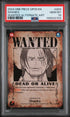 2024 One Piece OP09 Shanks 004 Wanted Alternate Art SP PSA 10 Gem Mint