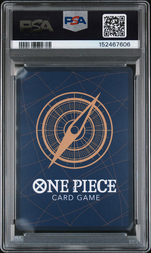 Graded PSA 10 Gem Mint Nami OP01-016 One Piece Card Game 2024 PCC Girls Edition For Asia front view slab