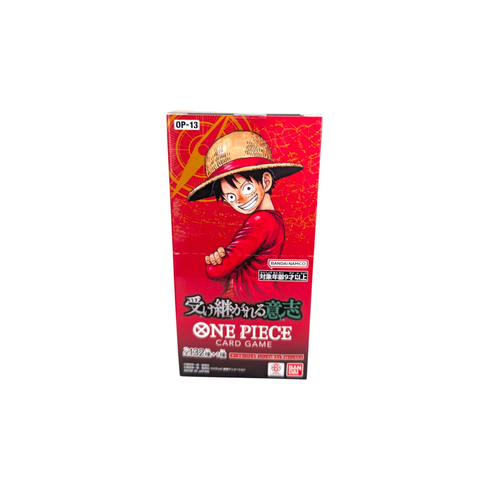 One Piece Card Game: Carrying On His Will (OP-13) Japanese Booster Box