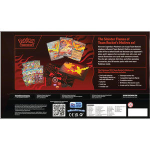 Sealed Pokemon TCG Team Rocket's Moltres ex Ultra-Premium Collection Box with Special Illustration Rare Promo