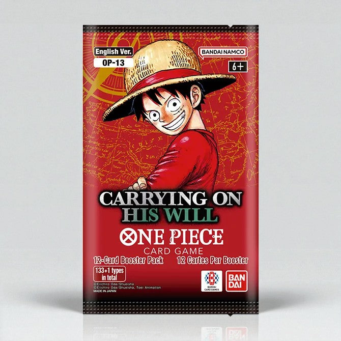 One Piece Card Game: Carrying On His Will (OP-13) Booster Box