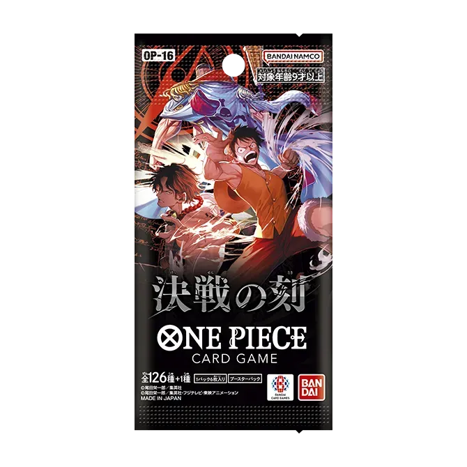 2026 One Piece JP OP-16 The Time of Battle Booster Box
